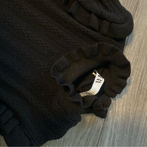 Zara Black Cowl Neck Dress